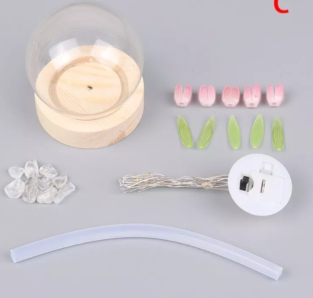 Lampara esfera tulipán